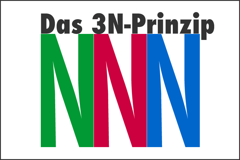 Bild: Logo 3N-Prinzip